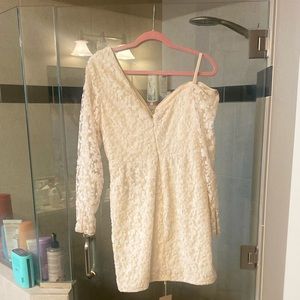 Self-Portrait Sequin Embellished Ruffle Mini Dress